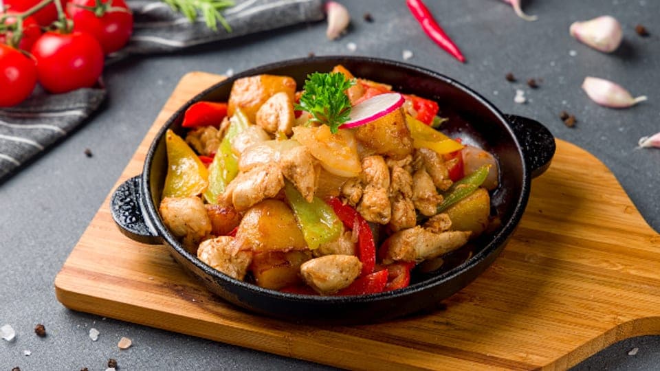 Жаровня из курицы
